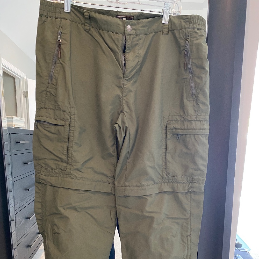 REI zip off hiking travel pant